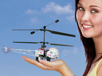 Simulus Voll flugfähiger Miniatur-Hubschrauber 4-Kanal